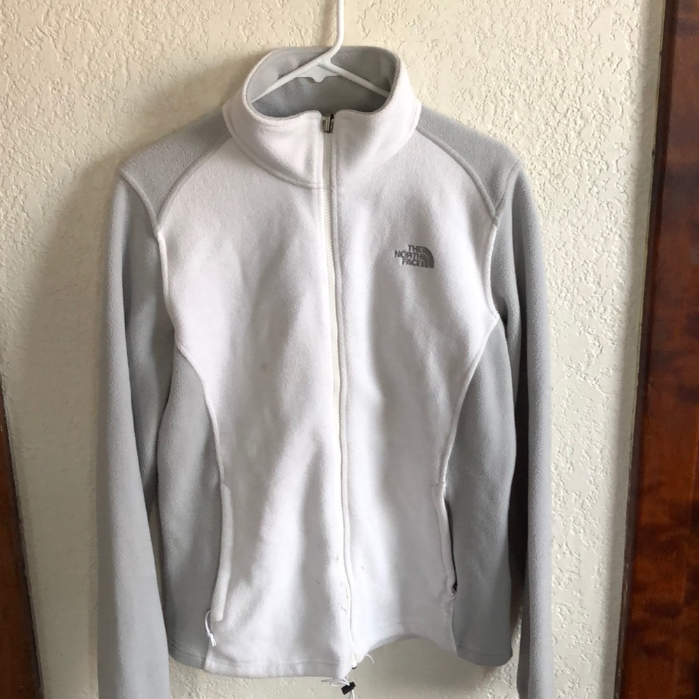 Worn north face fleece jacket